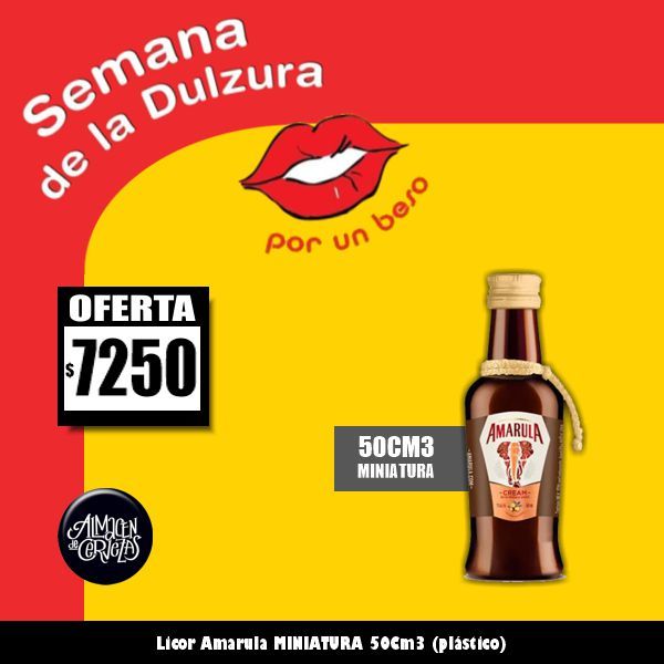 SEMANA DE LA DULZURA - Amarula 50Cm3 MINITAURA