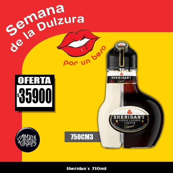 SEMANA DE LA DULZURA - Sheridan´s 750Cm3