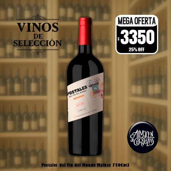 VINOS DE SELECCION - Postales Malbec 750Cm3