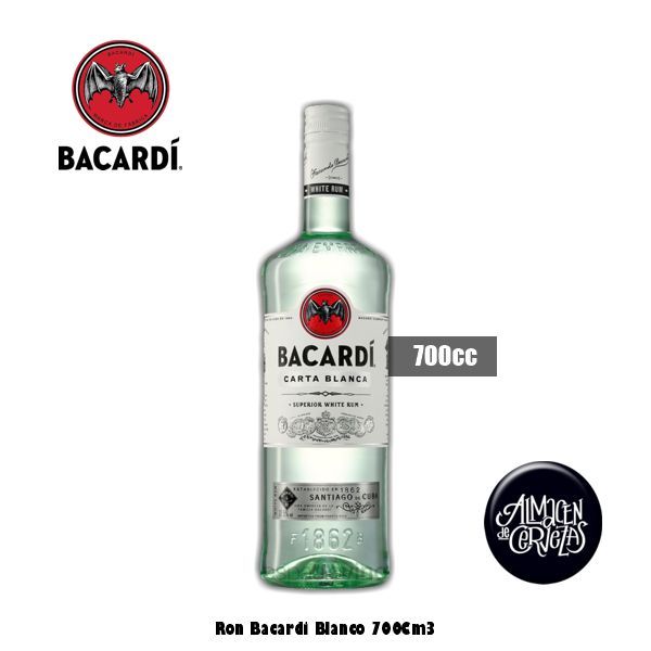 Bacardi Carta Blanca 700cm3