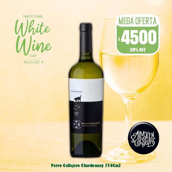 White Wine - Perro Callejero Chardonay 750Cm3