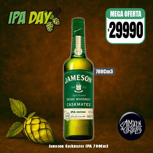 IPA DAY - Jameson Caskmates IPA 750Cm3