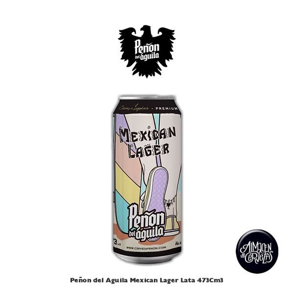 Peñón del Aguila Mexian Lager Lata 473 Cm3.