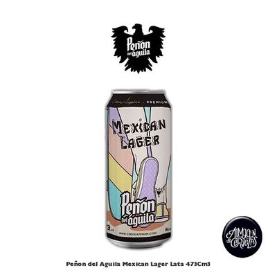 Peñón del Aguila Mexian Lager Lata 473 Cm3.