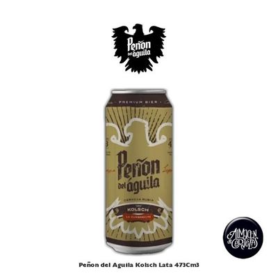 Peñón del Aguila Kolsch Lata 473 Cm3.