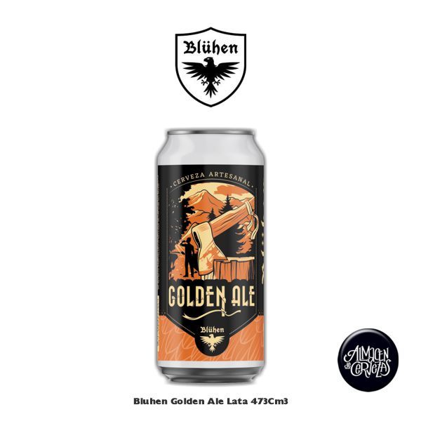 Blühen Golden Ale lata 473Cm3