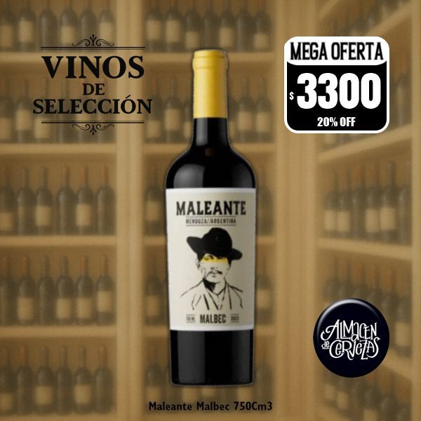 Maleante Malbec 750Cm3