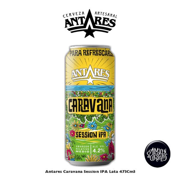 Antares Caravana Session IPA Lata 473Cm3