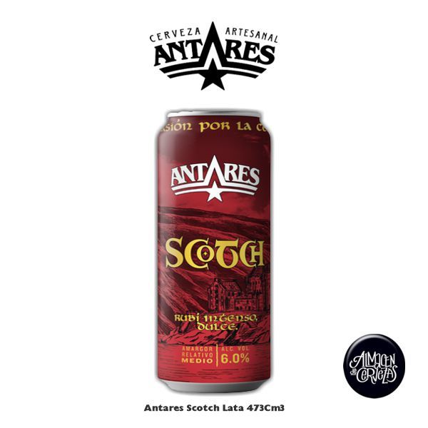 Antares Scotch Lata 473Cm3