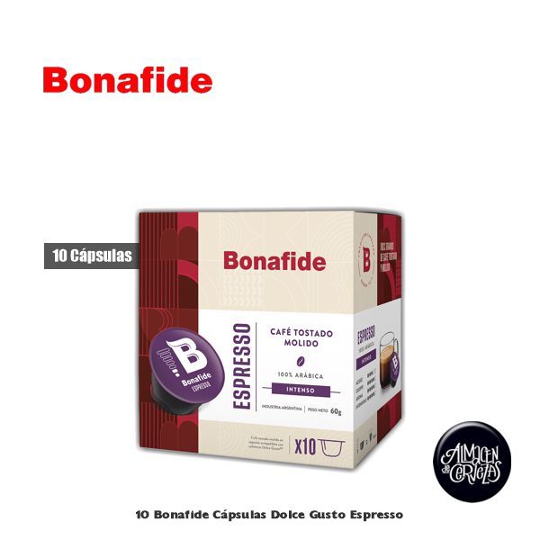 Capsula Bonafide Dolce Espresso x10