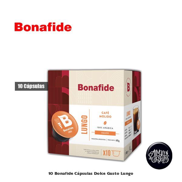 Capsula Bonafide Dolce Lungo x10