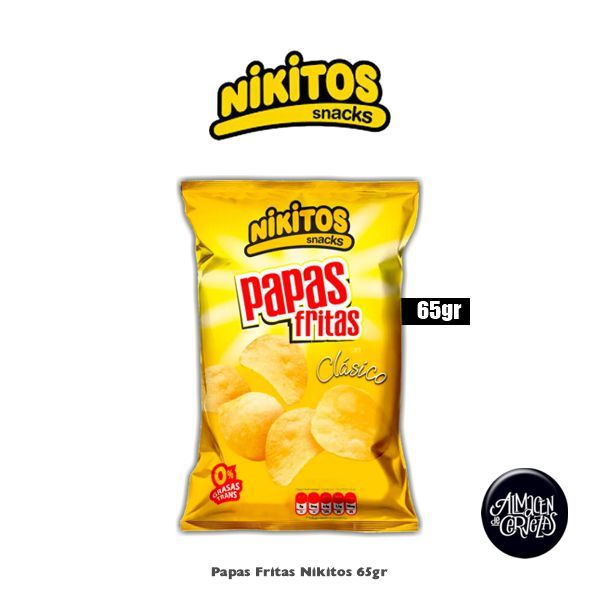 Papas Fritas Nikitos 65gr