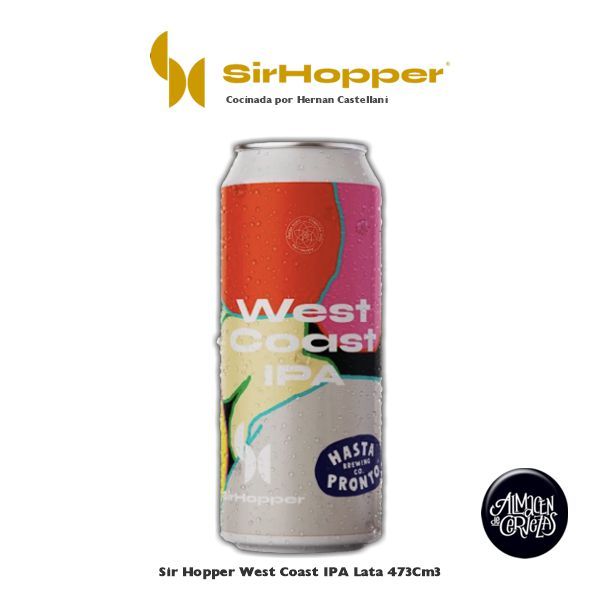 SirHopper West Coast IPA​ Lata 473Cm3
