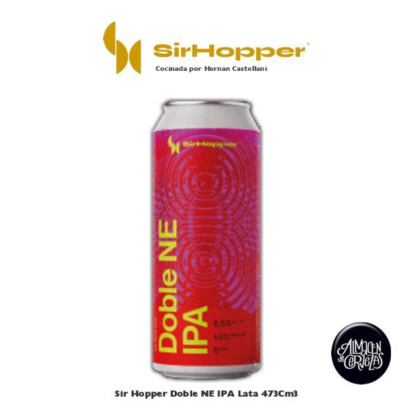 SirHopper Doble NE IPA Lata 473Cm3