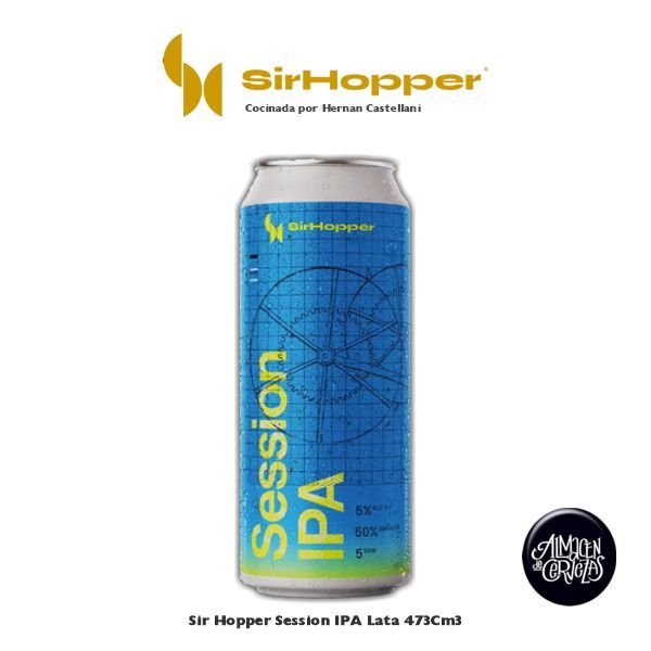 SirHopper Session IPA Lata 473Cm3