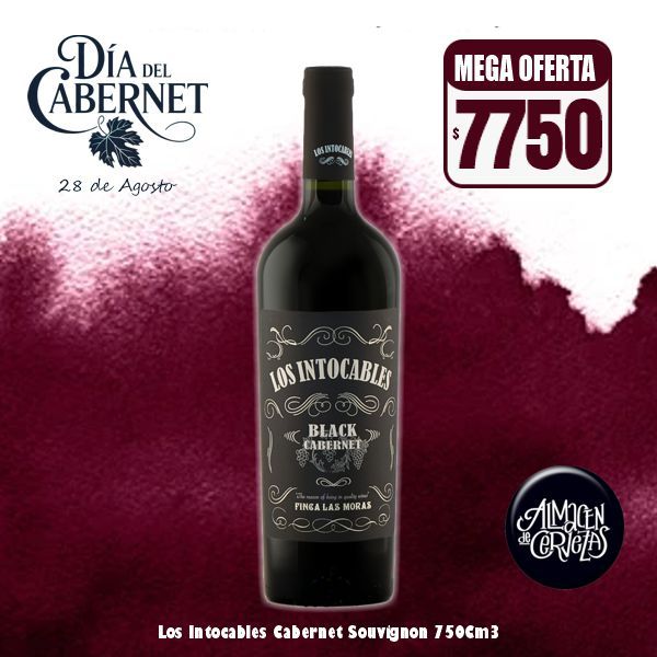 DIA DEL CABERNET - Los Intocables Cabernet Souvignon 750Cm3