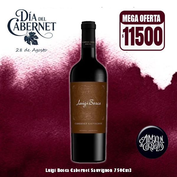DIA DEL CABERNET - Luigi Bosca Cabernet Souvignon 750Cm3