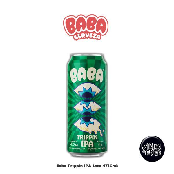 Baba T​rippin IPA Lata 473Cm3​