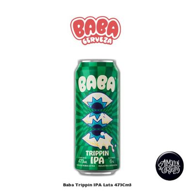 Baba T​rippin IPA Lata 473Cm3​