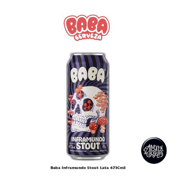 Baba Inframundo Stout Lata 473Cm3