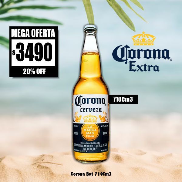 MEGA OFERTA - Corona 710Cm3