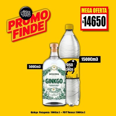 PROMO FINDE - Ginkgo 500Cm3 + PDT Tónica 1500Cm3