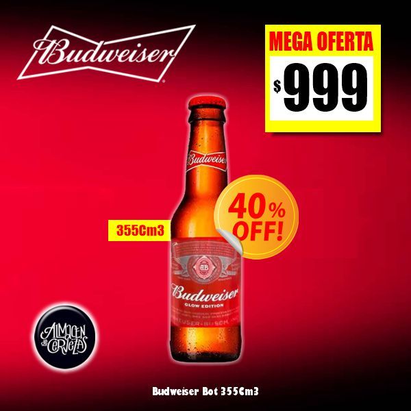 Budweiser 355Cm3 Bot