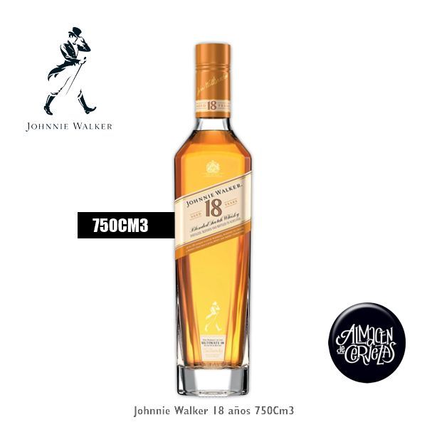 Johnnie Walker 18 años 750Cm3​