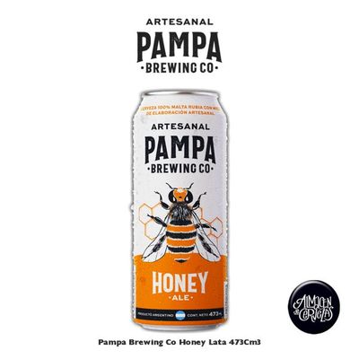 Pampa Brewing Honey lata​ 473Cm3