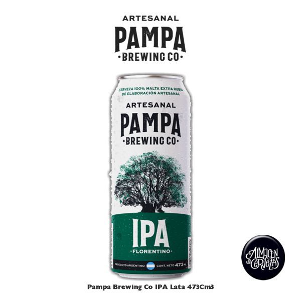 Pampa Brewing IPA lata​ 473Cm3