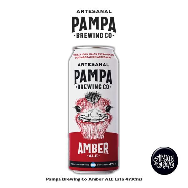 Pampa Brewing Amber​​ lata 473Cm3