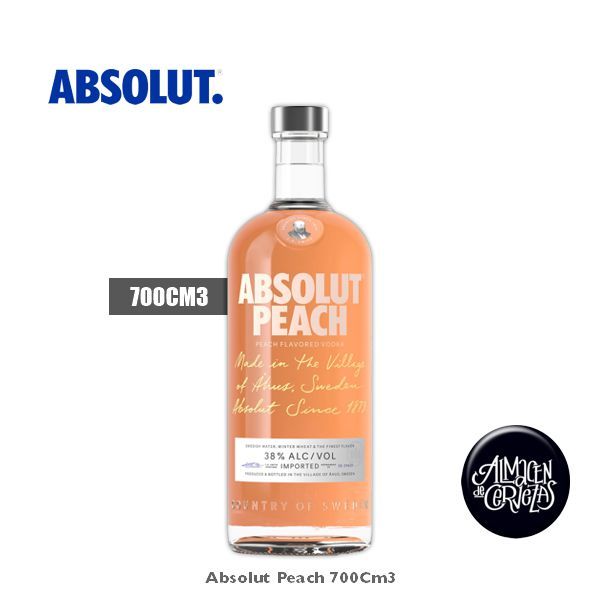 Absolut Peach 700Cm3