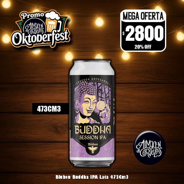 OctoberFest - Blühen Buddha Session IPA lata 473Cm3
