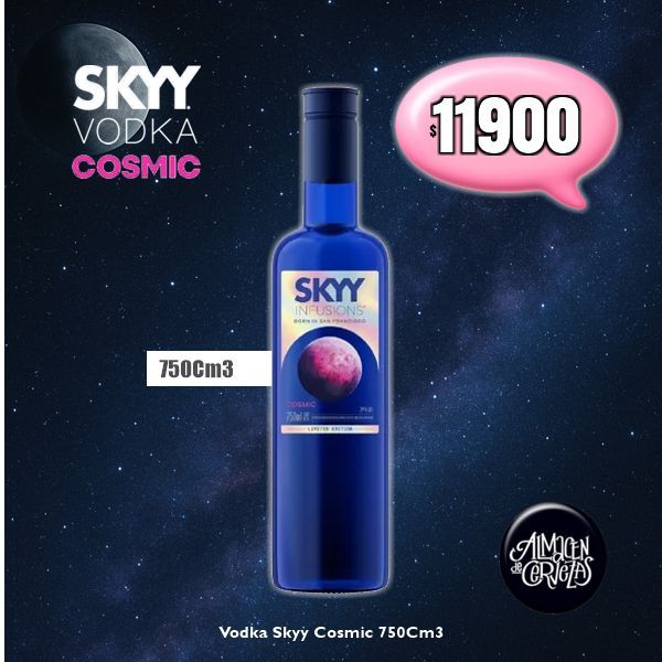 LANZAMIENΤO - Vodka Skyy Cosmic 750Cm3