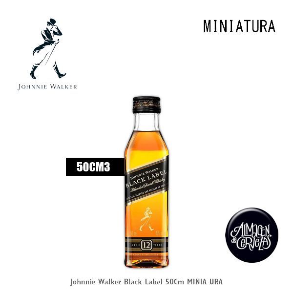 Johnnie Walker Black Label 50Cm3 MINIATURA