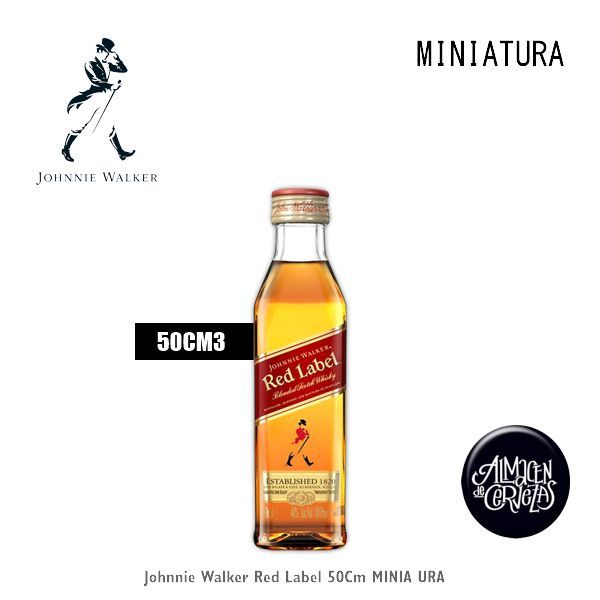 Johnnie Walker Red Label 50Cm3 MINIATURA