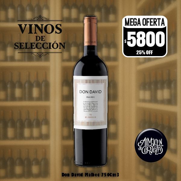 VINOS DE SELECCION - Don David Malbec 750Cm3