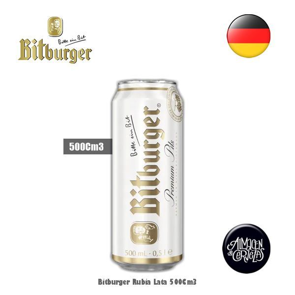 Bitburger rubia Lata 500Cm3