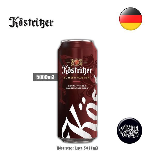 Köstritzer Cerveza Negra Lata 500Cm3
