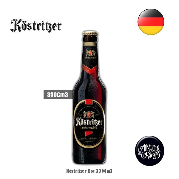 Köstritzer Cerveza Negra Botella 330Cm3