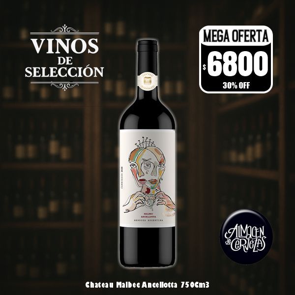 VINOS DE SELECCION - Chateau Subsonico Cambiador Malbec-Ancellotta 750Cm3