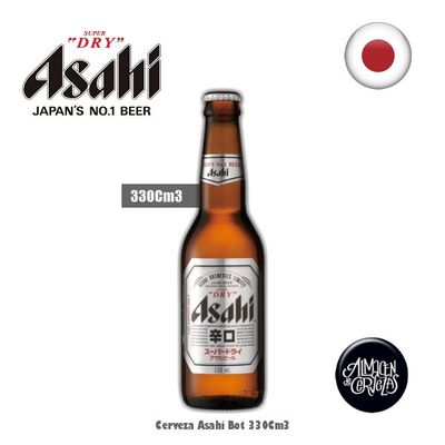 Asahi Dry Botella 330Cm3