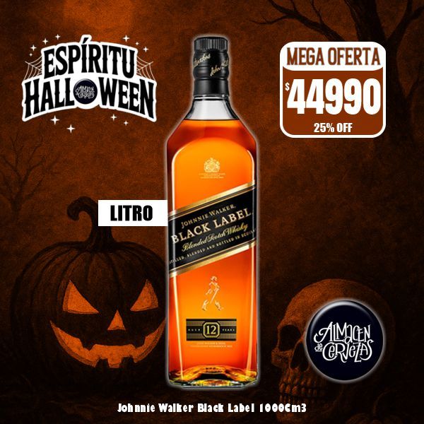 Espíritu Halloween - Johnnie Walker Black Label 1000Cm3