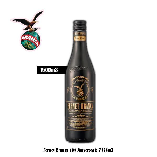 Fernet Branca Edicion Limitada 180 750Cm3