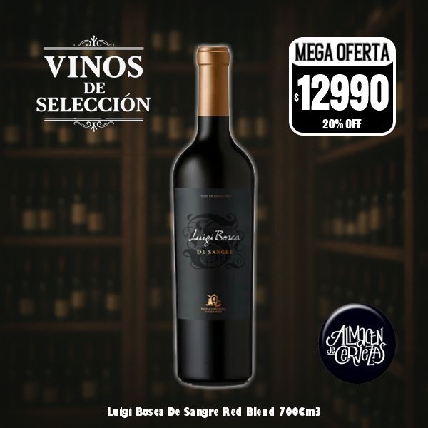 VINOS DE SELECCION - Luigi Bosca Sangre Corte Red Blend 750Cm3