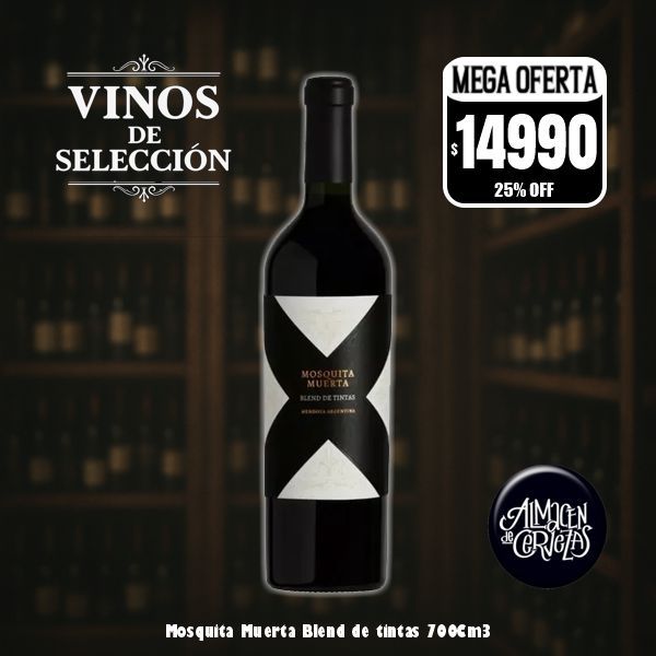 VINOS DE SELECCION - Mosquita Muerta Blend de Tintas 750Cm3