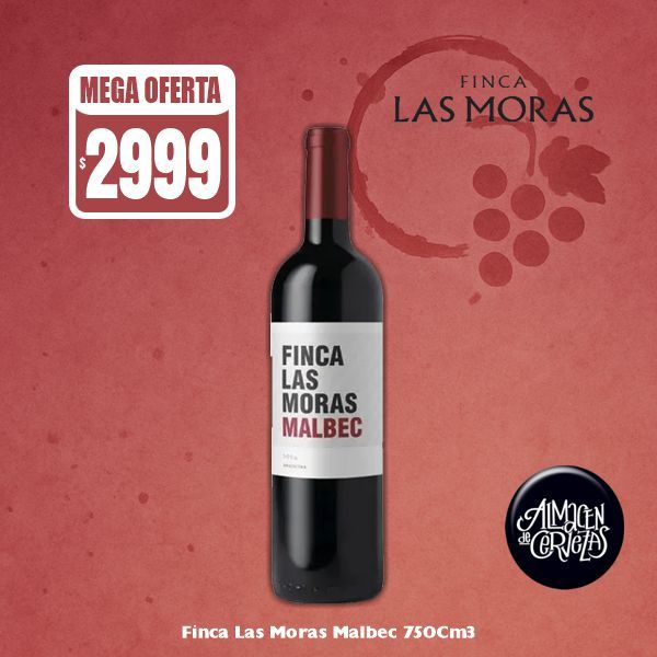 MEGA OFERΤA - Las Moras Malbec 700Cm3