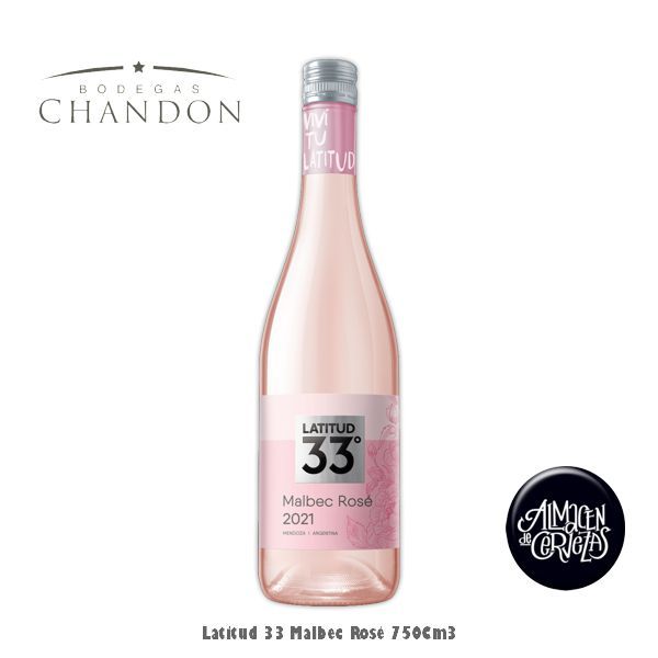 Latitud 33° Malbec Rosé 750Cm3