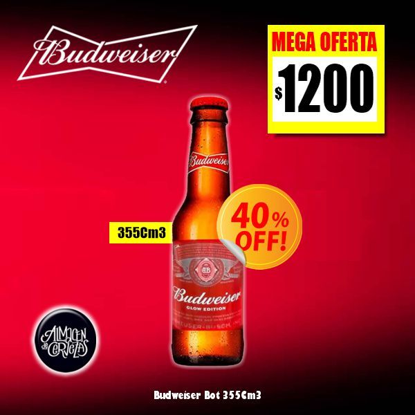 Budweiser 355Cm3 Bot