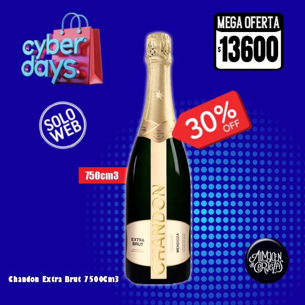 CYBER DAYS - Chandon Extra Brut 750Cm3